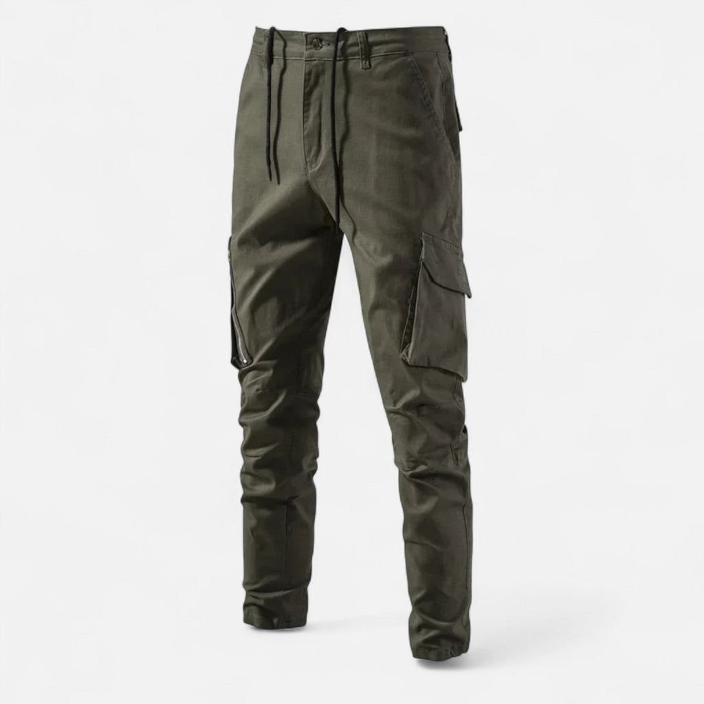 Men’s Cotton Utility Cargo Trousers – Heritage Fit