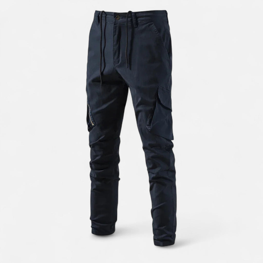 Men’s Cotton Utility Cargo Trousers – Heritage Fit