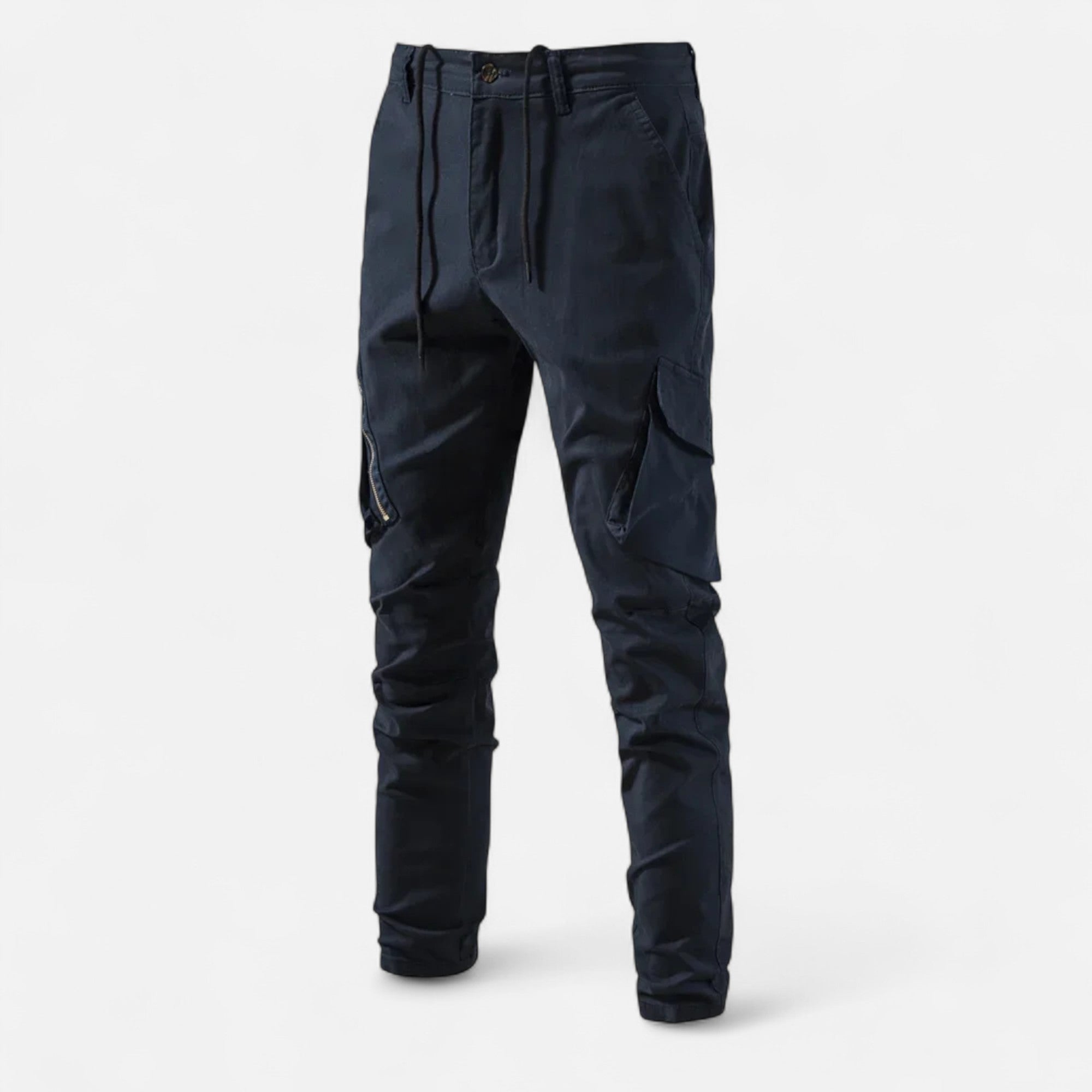 Men’s Cotton Utility Cargo Trousers – Heritage Fit