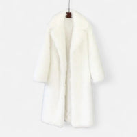 Women’s Long Faux Fur Overcoat